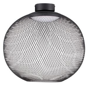 LED čierne moderné stropné svietidlo Kinetic 50