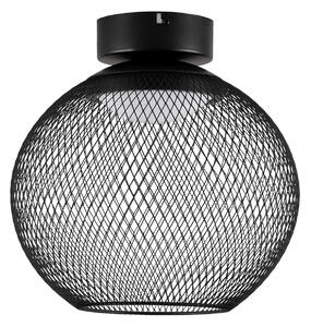 LED čierne moderné stropné svietidlo Kinetic 30