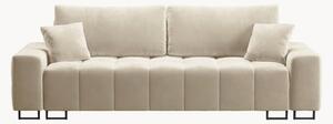 3-miestna rozkladacia pohovka s úložným priestorom Wicklow Beige & Black