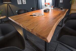 Jedálenský stôl MAMUT 160 cm - hnedá