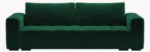 3-miestna rozkladacia pohovka s úložným priestorom Luca Bottle Green & Black