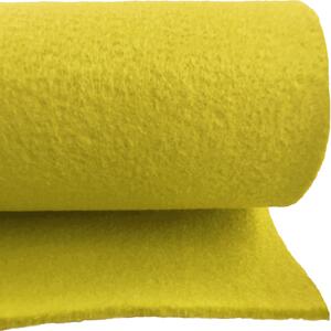 Technický filc 3 mm, farba žltá, metráž 150 cm