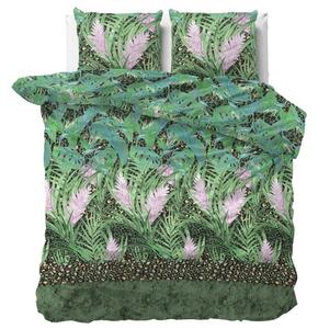 Posteľné obliečky ELEGANCE Future Jungle Zelená Polybavlna Veľkosť: 200 x 200 cm