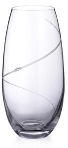 Diamante sklenená váza Silhouette City Barel so Swarovski kryštálmi 25 cm