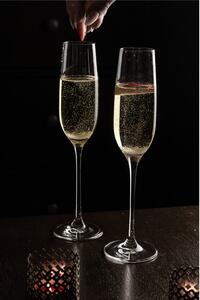 Diamante poháre na šampanské Moda 200 ml 2KS