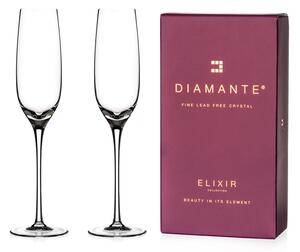 Diamante poháre na šampanské Moda 200 ml 2KS