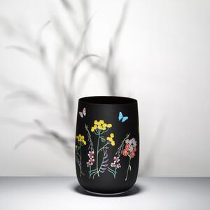 Crystalex sklenená váza Herbs 18 cm