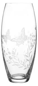 Diamante sklenená váza Butterfly Barrel 30 cm