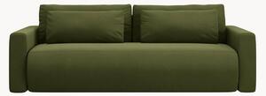3-miestna rozkladacia pohovka s úložným priestorom Belfast Army Green & Black