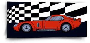 Sablio Obraz Pretekárske auto - 110x50 cm