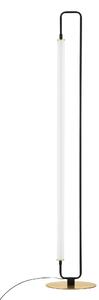 LED čierna stojaca lampa Wetro 28