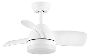 LED biele designové stropné svietidlo Nerina s diaľkovým ovládaním