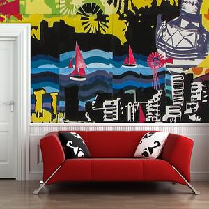 Sablio Tapeta Maľba - 125x75 cm
