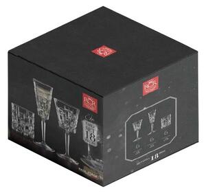 RCR ETNA SADA POHÁROV NA VÍNO, ŠAMPANSKÉ A WHISKY 18 KS