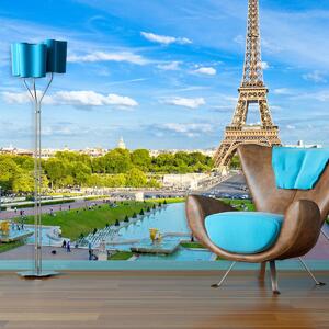 Sablio Tapeta Eiffel Tower 5 - 125x75 cm