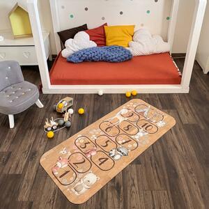 INSPIO-korkový koberec s menom - Koberec do detskej izby z korku - Skákacia škôlka