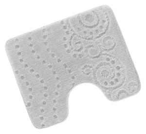 Kvalitex WC predložka 50x60cm ornament svetlo sivý