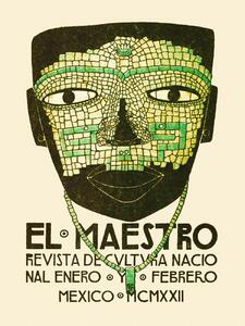 Umelecká tlač El Maestro Magazine Cover No.2 (Mexican Art & Culture), (30 x 40 cm)