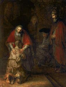 Rembrandt Harmensz. van Rijn - Obrazová reprodukcia Return of the Prodigal Son, c.1668-69, (30 x 40 cm)