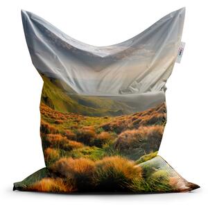 Sablio Sedací vak Trávnatá krajina - 150x100 cm