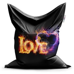 Sablio Sedací vak Love - 150x100 cm
