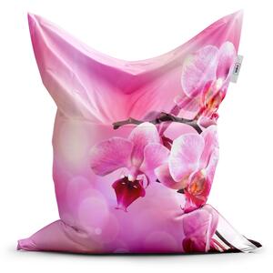 Sablio Sedací vak Kvety orchidey - 150x100 cm