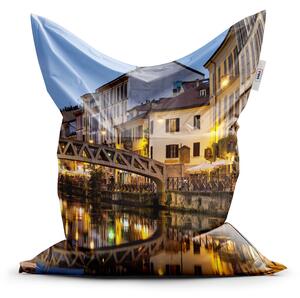 Sablio Sedací vak Mesto - 150x100 cm