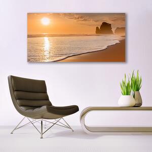 Obraz plexi More pláž slnko krajina 120x60 cm 4 Prívesky
