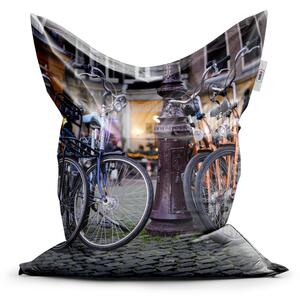 Sablio Sedací vak Mestský bicykel - 150x100 cm