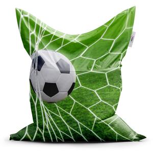 Sablio Sedací vak Futbalová lopta v bráne - 150x100 cm