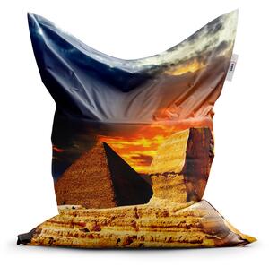 Sablio Sedací vak Pyramídy - 150x100 cm