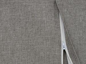 Dekoračná obliečka na vankúš SCENTED BLOOM 40x40 cm, sivá