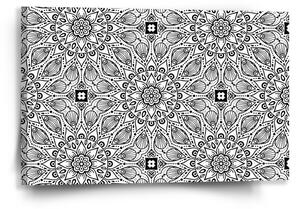 Sablio Obraz Biele mehendi - 60x40 cm