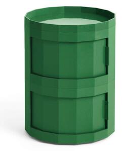 HAY Úložný stolík Facet Cabinet 20, spinach green