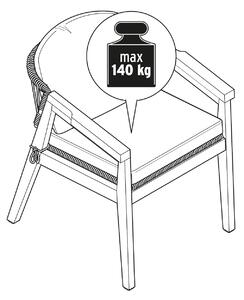 Dizajnová jedálenská stolička