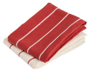 Sada utierok Outdoor Market, 2 ks, Beige / Red – HAY