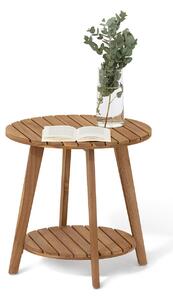 Príručný stolík s 2 odkladacími plochami »Lenja«