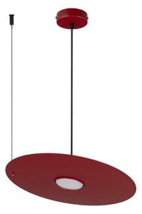 Závesné svietidlo na lankách PIATTO 1xGX53/15W/230V pr. 35 cm vínové