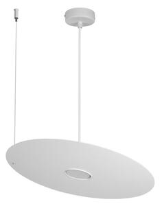 Závesné svietidlo na lanku PIATTO 1xGX53/15W/230V priemer 45 cm biela