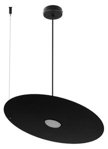 Závesný luster na lane PIATTO 1xGX53/15W/230V priemer 45 cm čierny