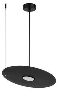 Závesný luster na lanku PIATTO 1xGX53/15W/230V, priemer 35 cm, čierny