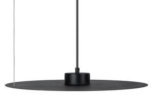 Závesný luster na lane PIATTO 1xGX53/15W/230V priemer 45 cm čierny