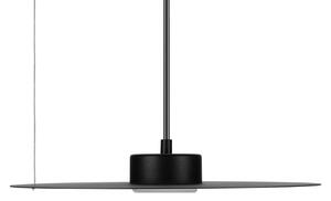 Závesný luster na lanku PIATTO 1xGX53/15W/230V, priemer 35 cm, čierny