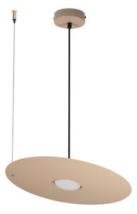 Závesný luster na lanku PIATTO 1xGX53/15W/230V pr. 35 cm béžový