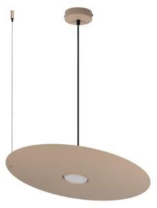 Závesný luster PIATTO na lanku, 1xGX53/15W/230V, pr. 45 cm, béžový