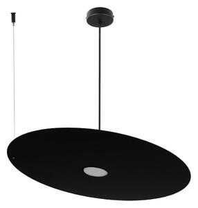 Závesný luster PIATTO 1xGX53/15W/230V pr. 55 cm čierny