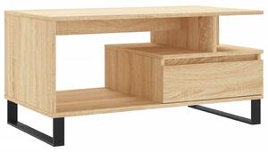 Konferenčný stolík dub sonoma 90x49x45 cm spracované drevo