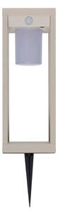 Hesperide - Solárna LED lucerna PIKY, 3,7 V, 2600 mAh, 40 cm, IP65, béžová