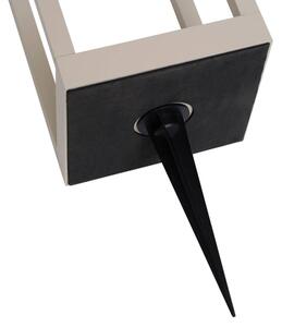 Hesperide - Solárna LED lucerna PIKY, 3,7 V, 2600 mAh, 40 cm, IP65, béžová