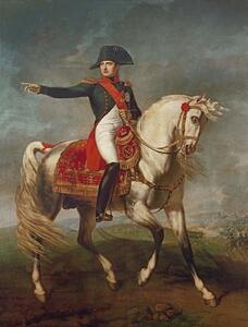 Obrazová reprodukcia Equestrian Portrait of Napoleon I (1769-1821) 1810, Joseph Chabord